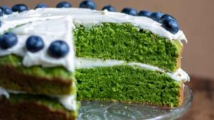 Apple Kale Cake with Apple Icing