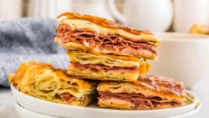 Corned Beef Puff Pastry Sliders