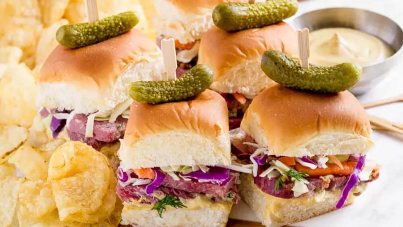 Guinness Corned Beef Sliders