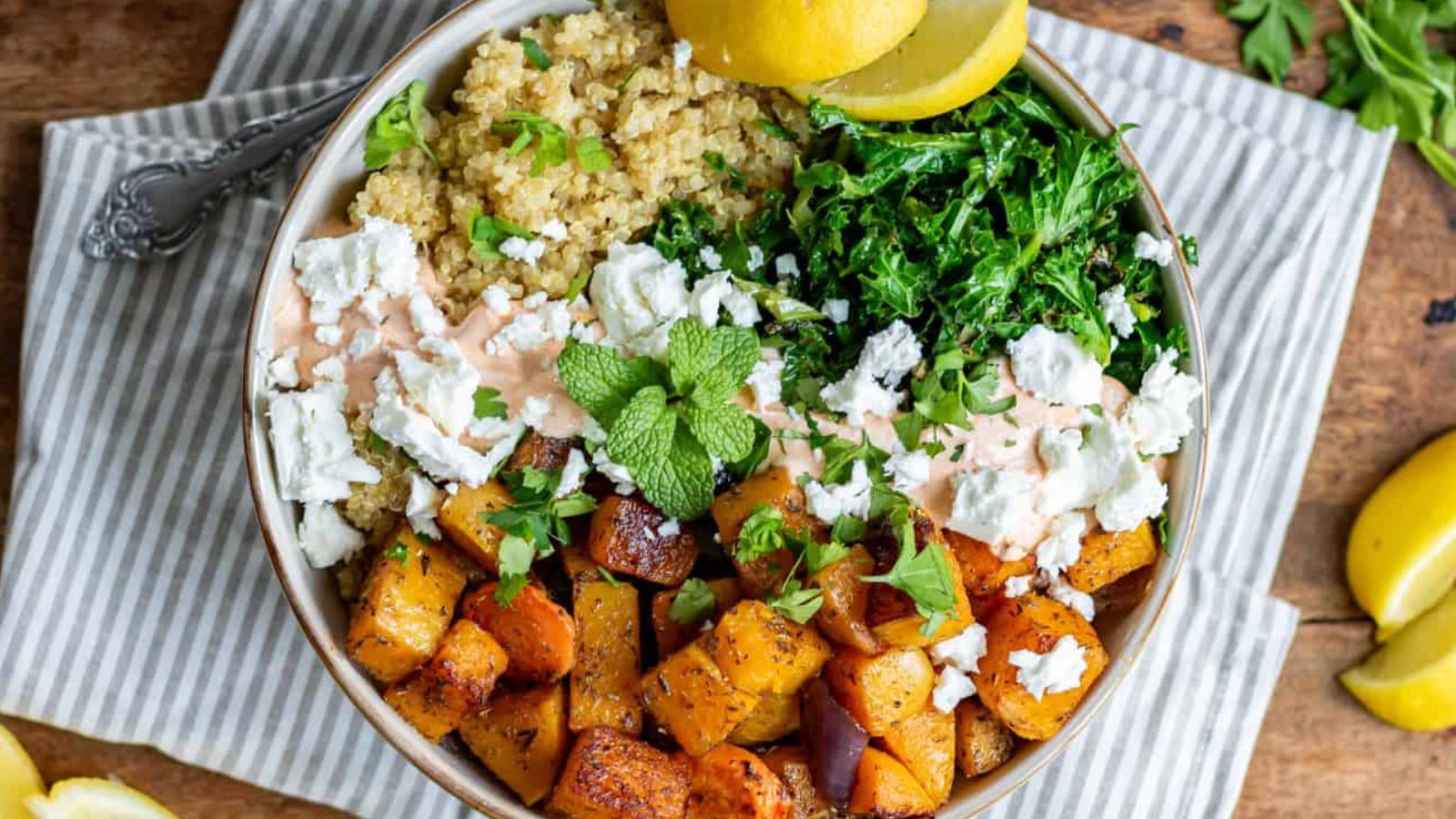 Roasted Vegetable Quinoa Salad