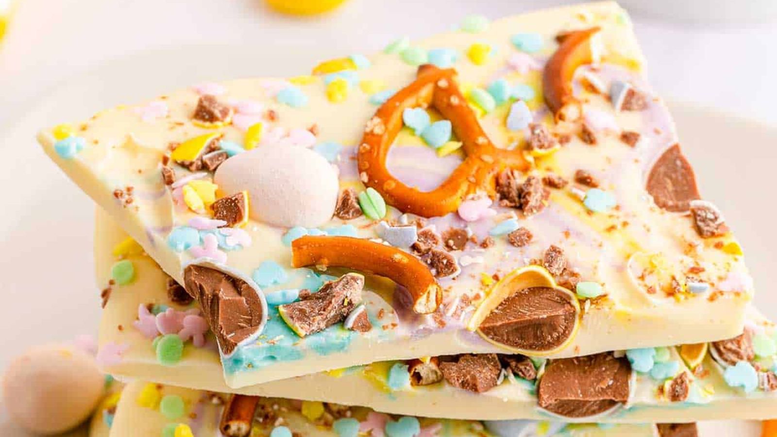 White Chocolate Easter Bark