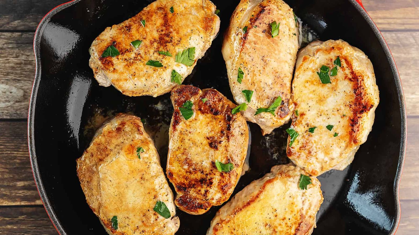 Keto Garlic Butter Pork Chops Recipe - 20 minutes!