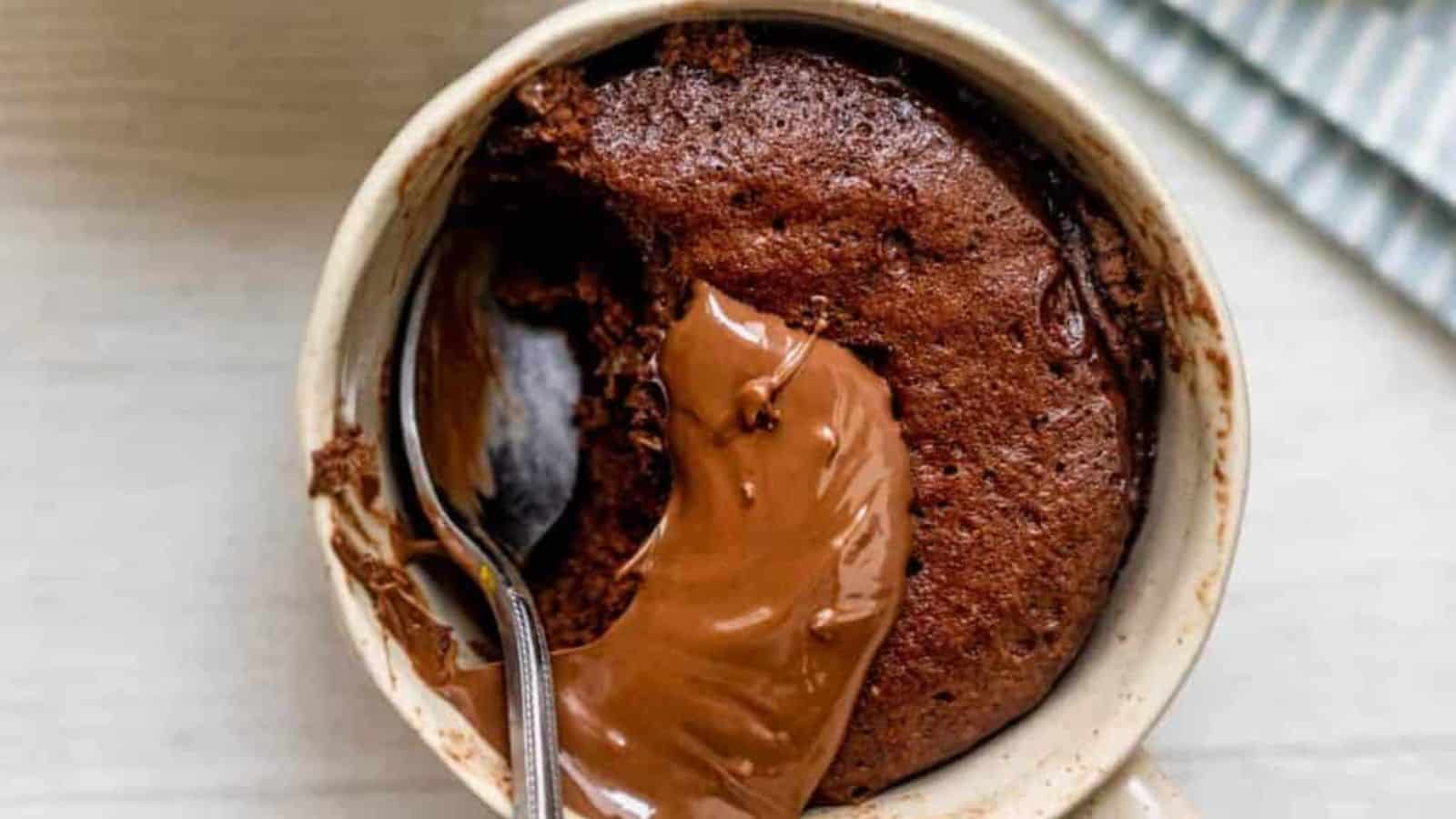 Nutella Mug Cake