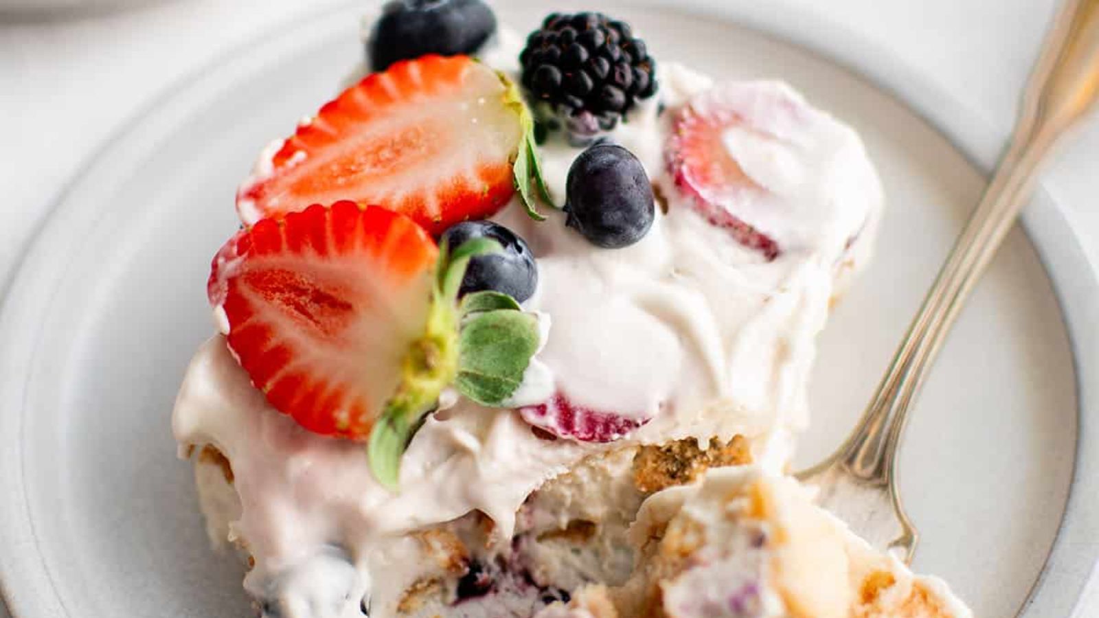 Berry Icebox Cake