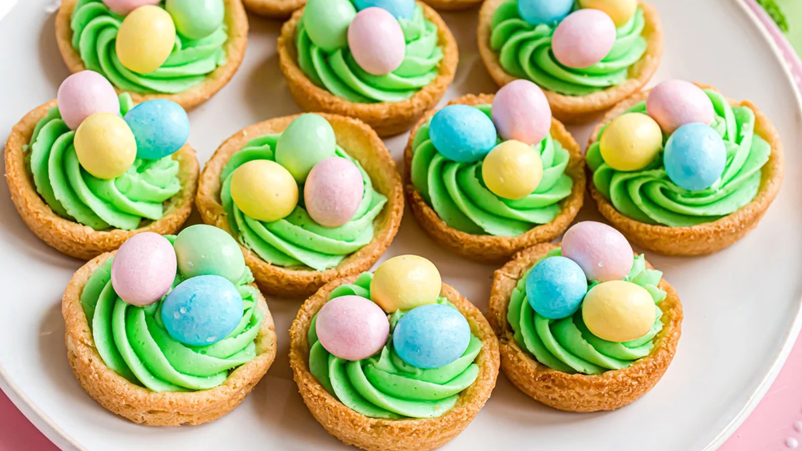 Easter Basket Cookie Cups