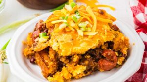 Chili Dog Casserole