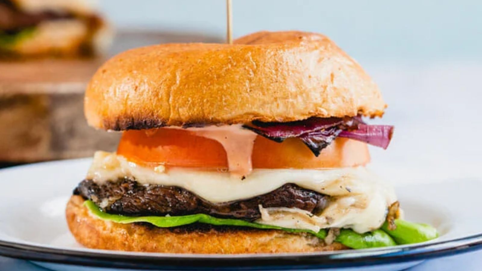 Portobello Mushroom Burger