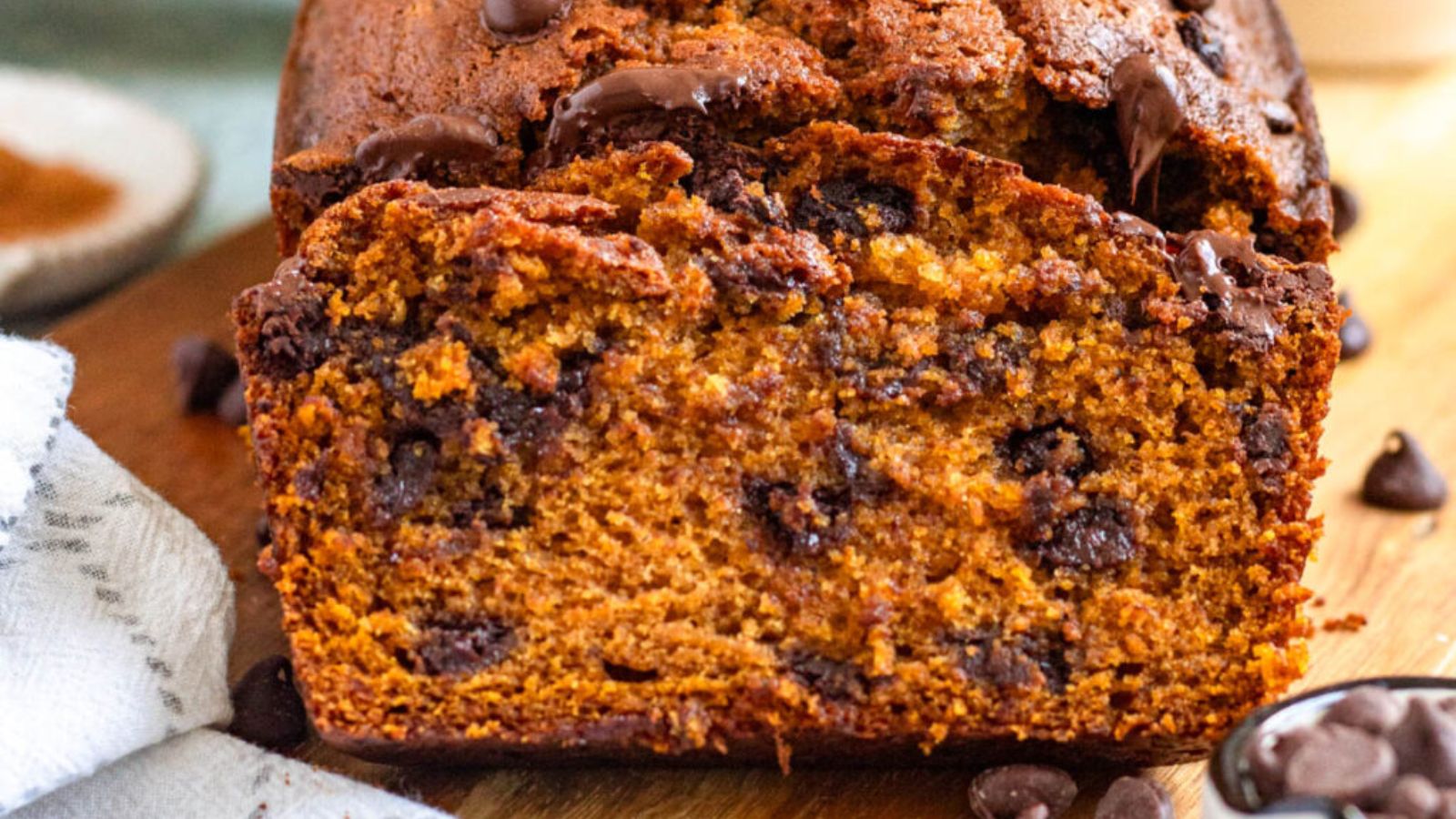 Chocolate Chip Pumpkin Bread