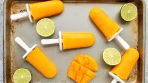 Mango Ice Pops {Paletas de Mango}