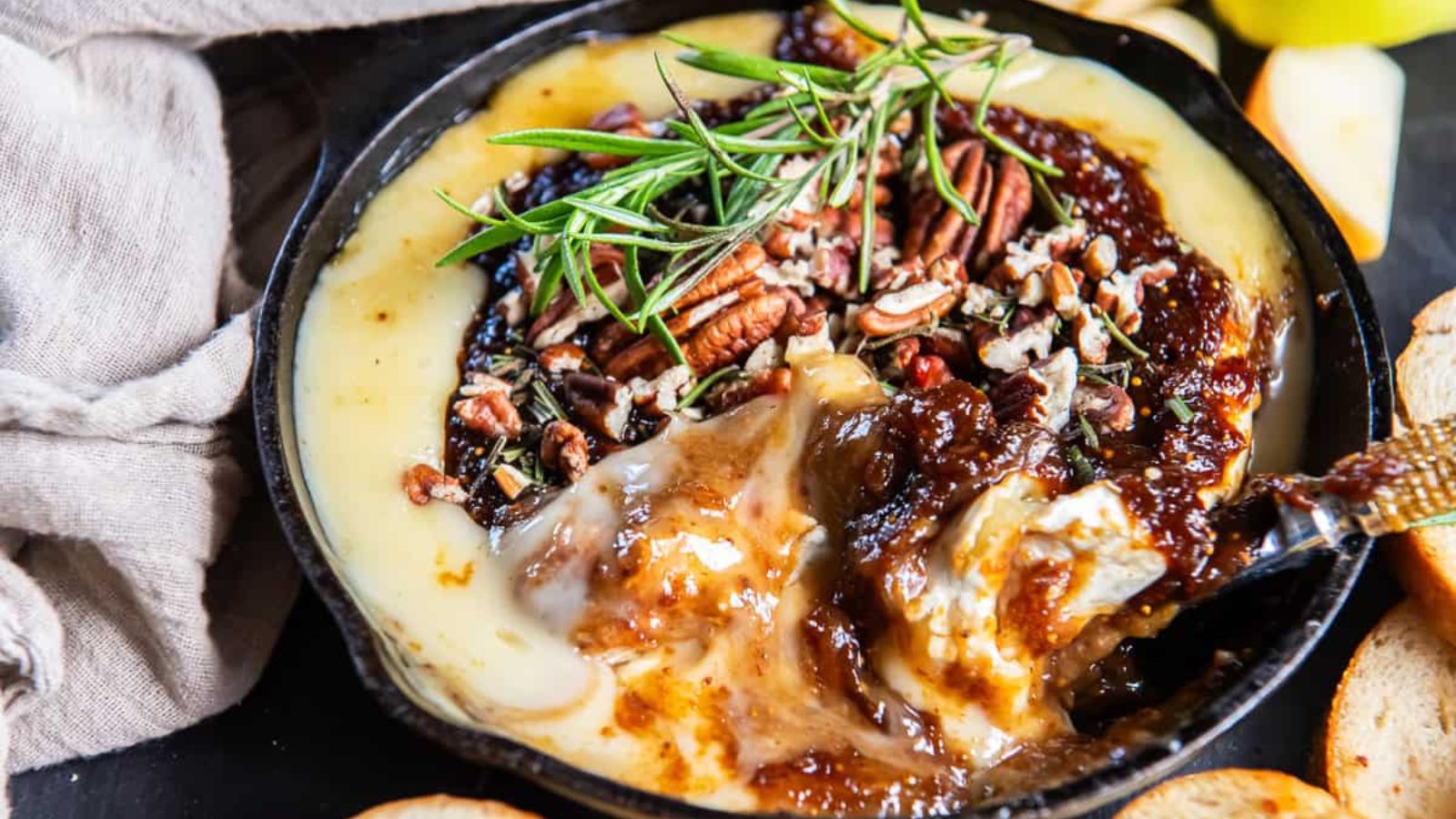 Baked Brie with Jam