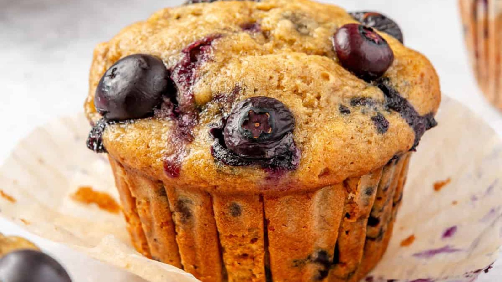 Blueberry Banana Muffins