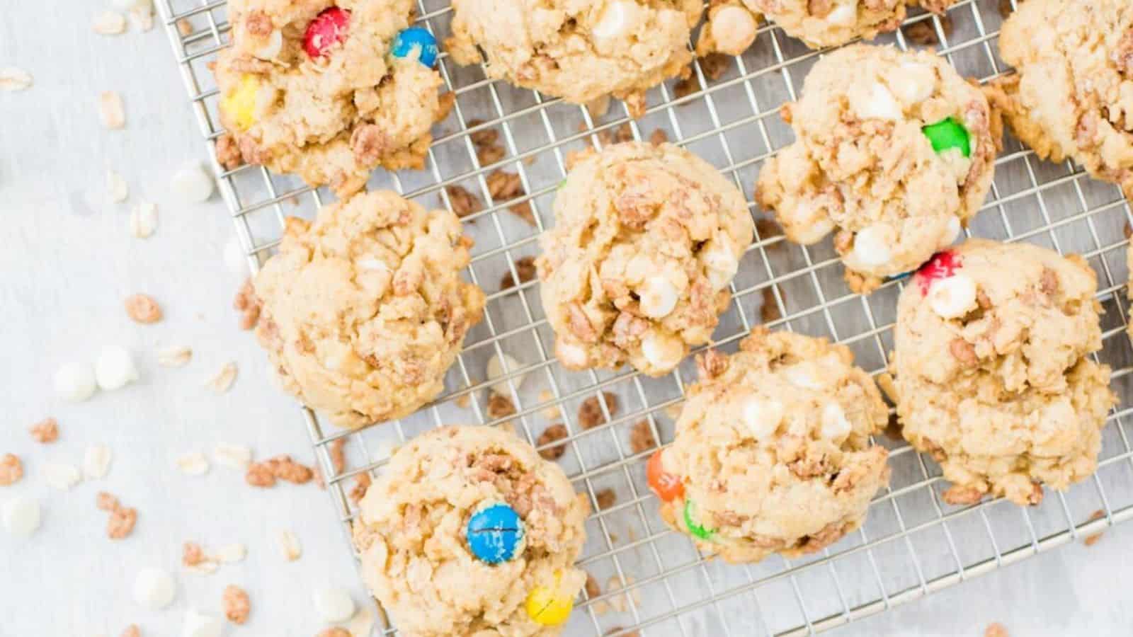 Chocolate Rice Krispie Cookies