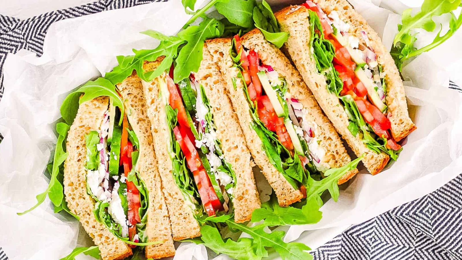 Panera Mediterranean Veggie Sandwich