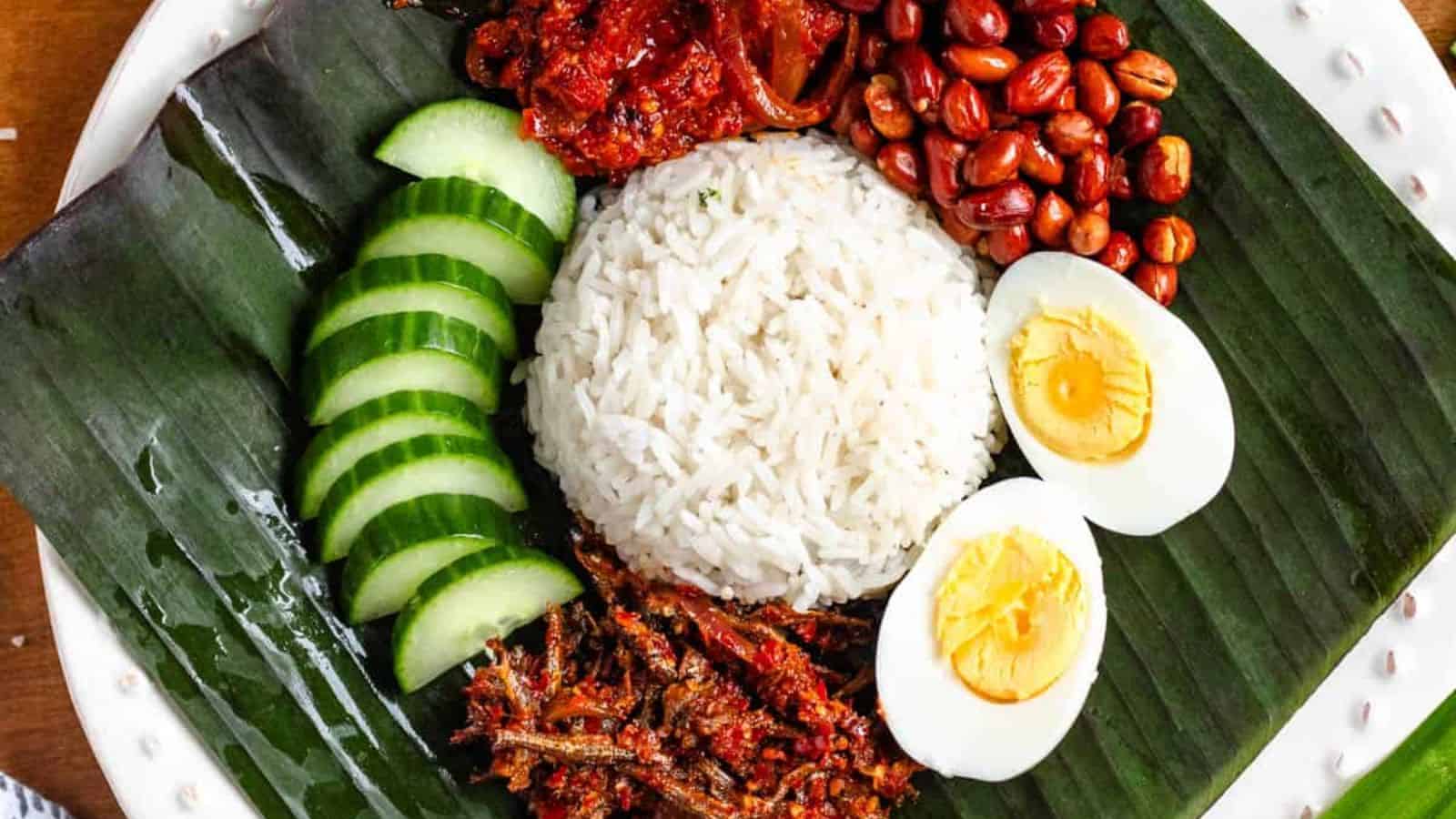 Nasi Lemak (Authentic Malaysian Recipe)