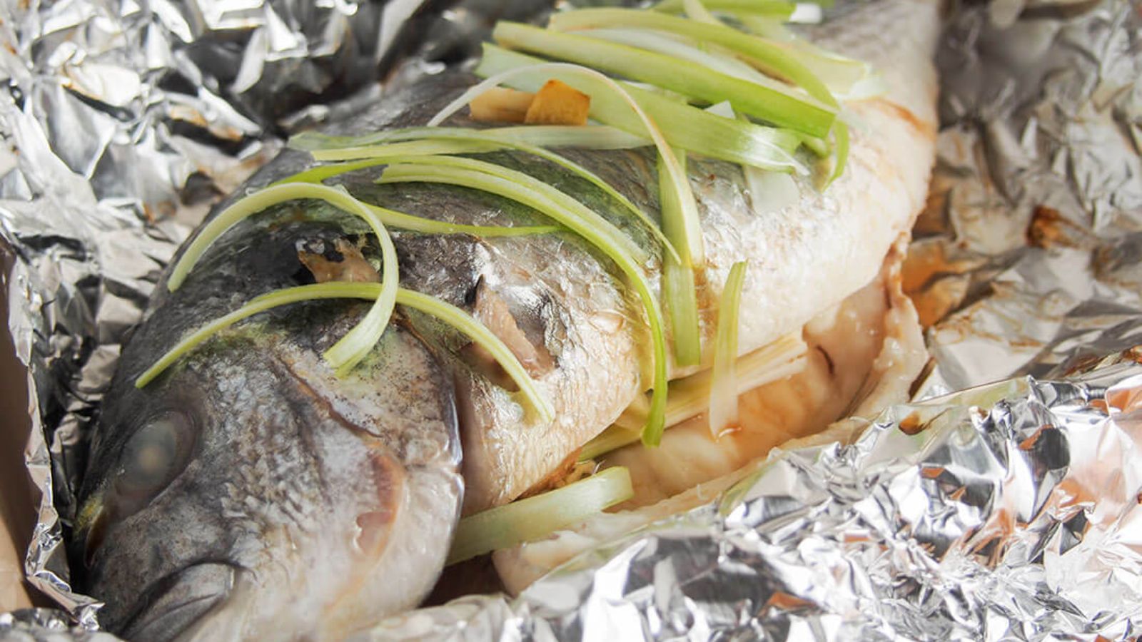 Chinese oven steamed fish