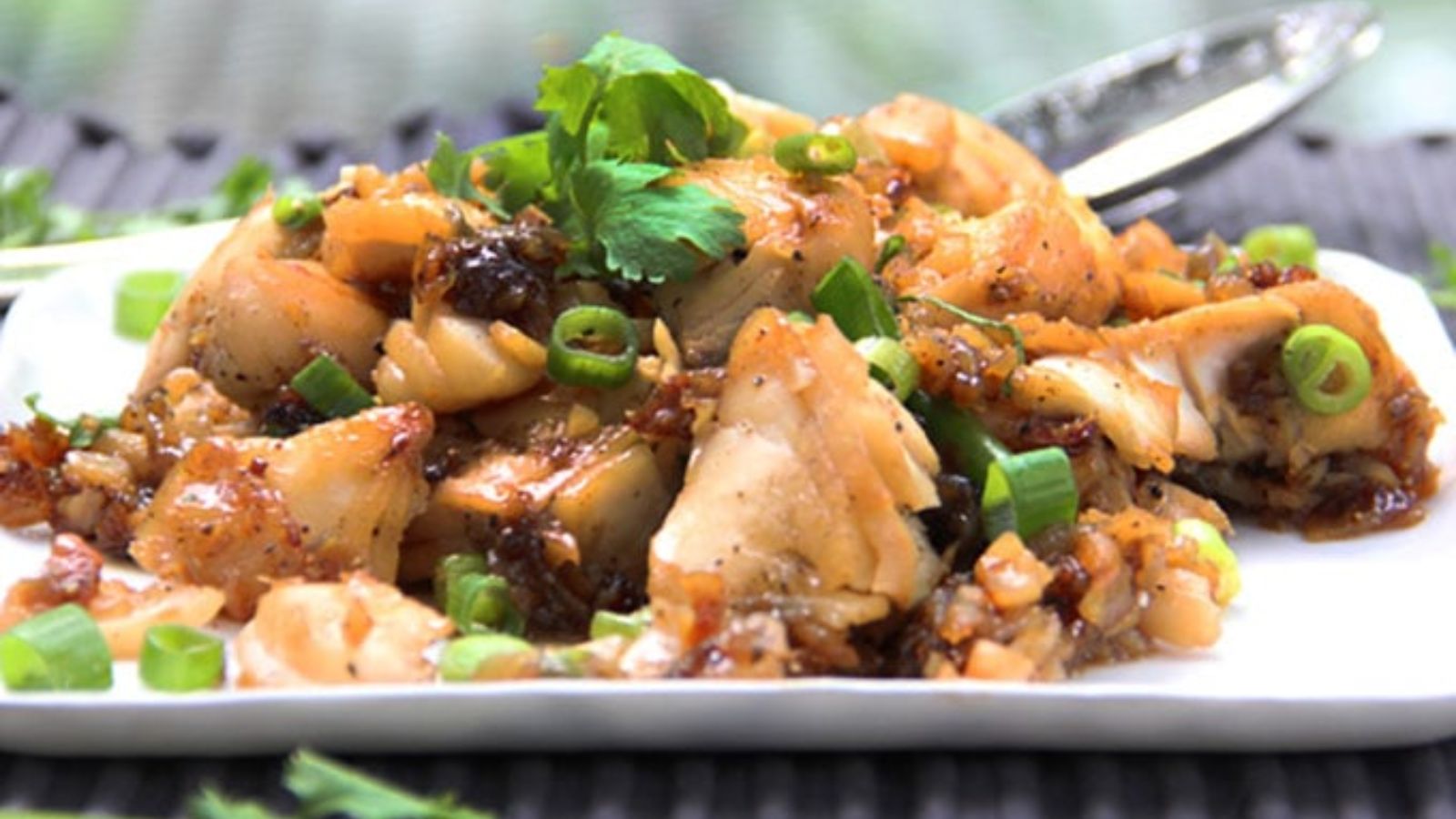 Caramelized Black-Pepper Fish From Vietnam