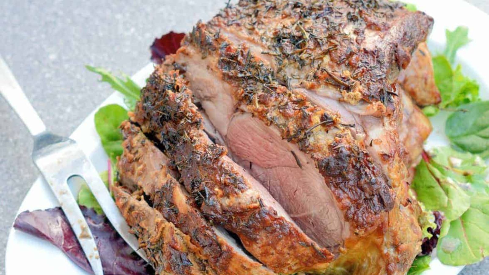 Herb Roast Leg of Lamb