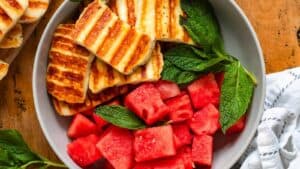 Grilled Halloumi Cheese Recipe