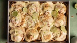 Zesty Key Lime Pie Rolls