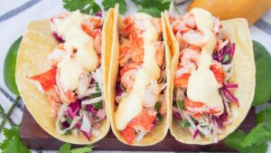 Lobster tacos