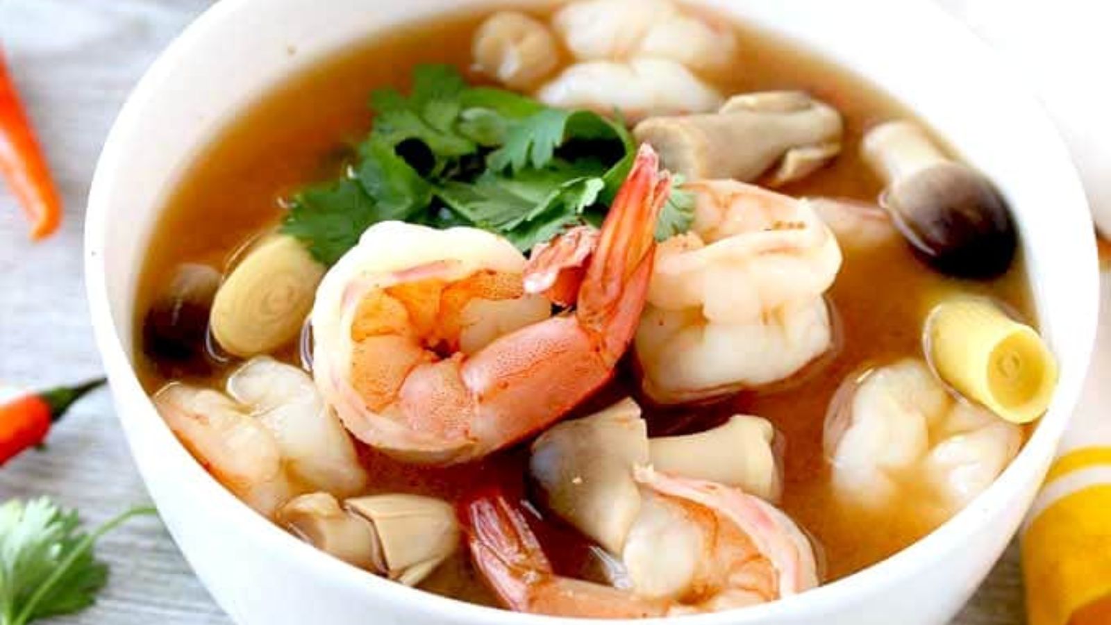 Thai Tom Yum Soup Recipe