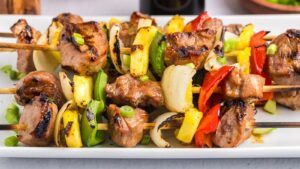 Teriyaki Pork Kabobs