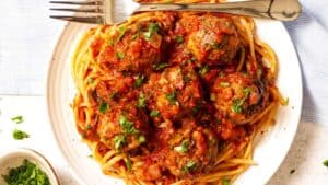Traditional Italian Meatballs With Milk Soaked Bread
