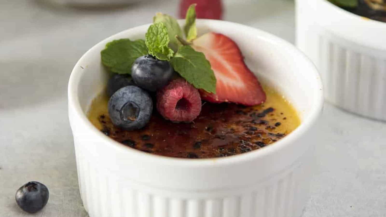 Irish Cream Creme Brulee