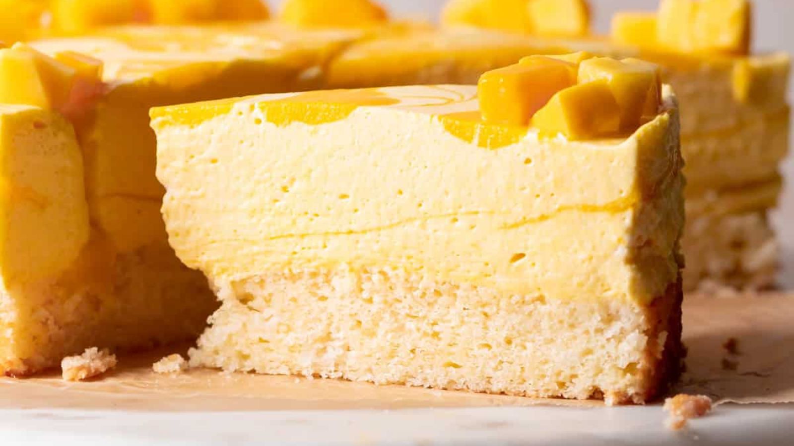 Mango Mousse Cake