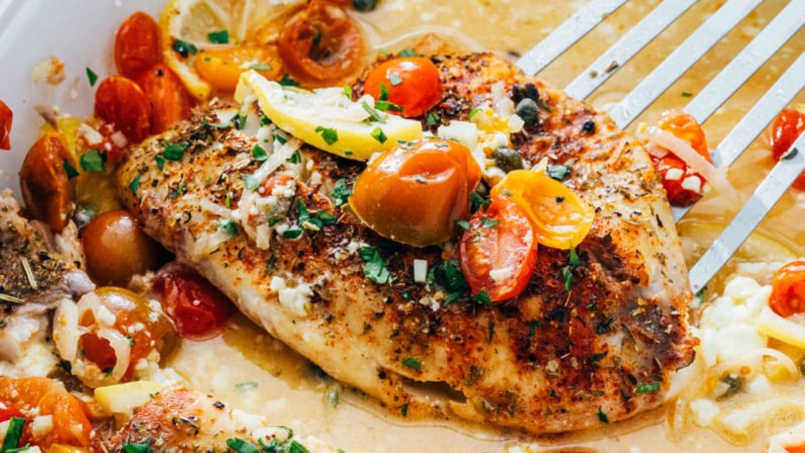 Baked Tilapia with Lemon