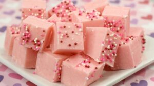 Pink Lemonade Fudge