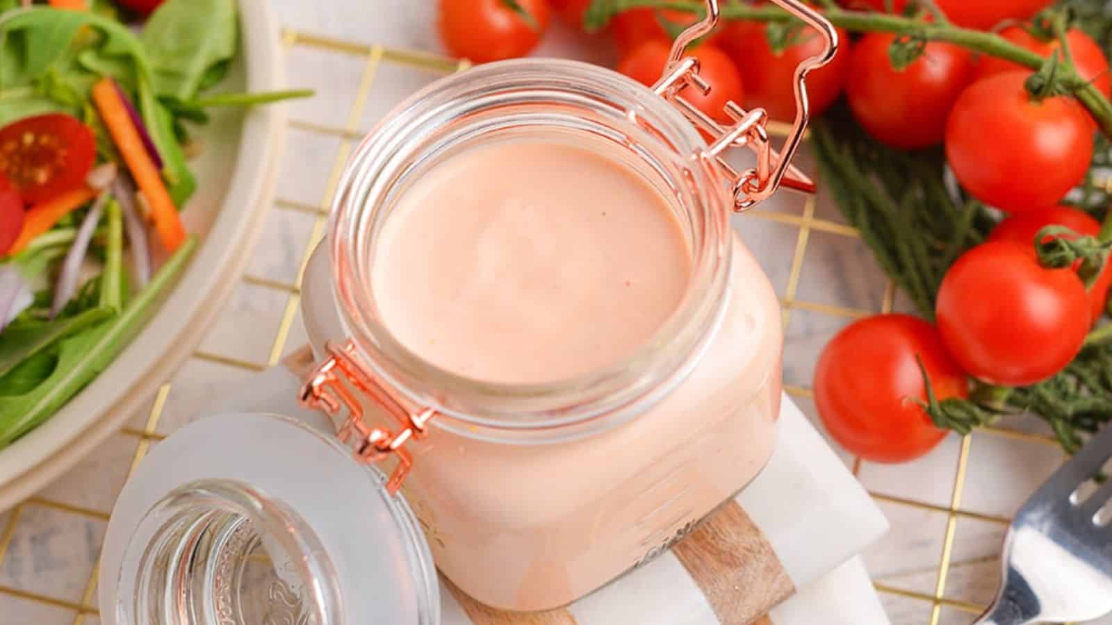 Creamy Tomato Salad Dressing