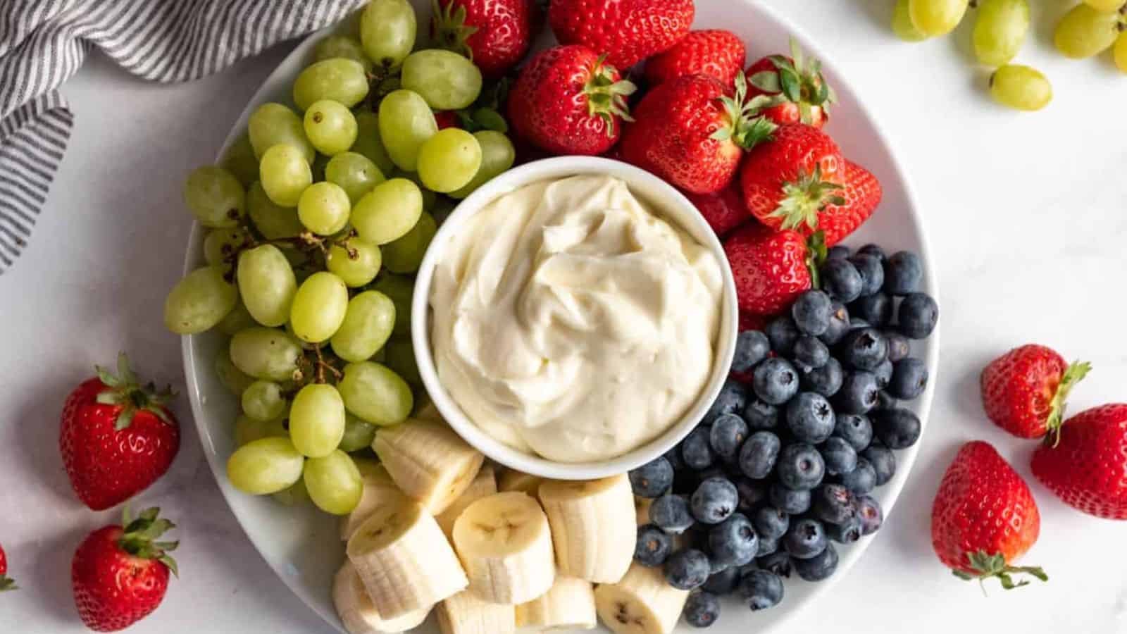 Easy Fruit Dip (only 3 ingredients!)