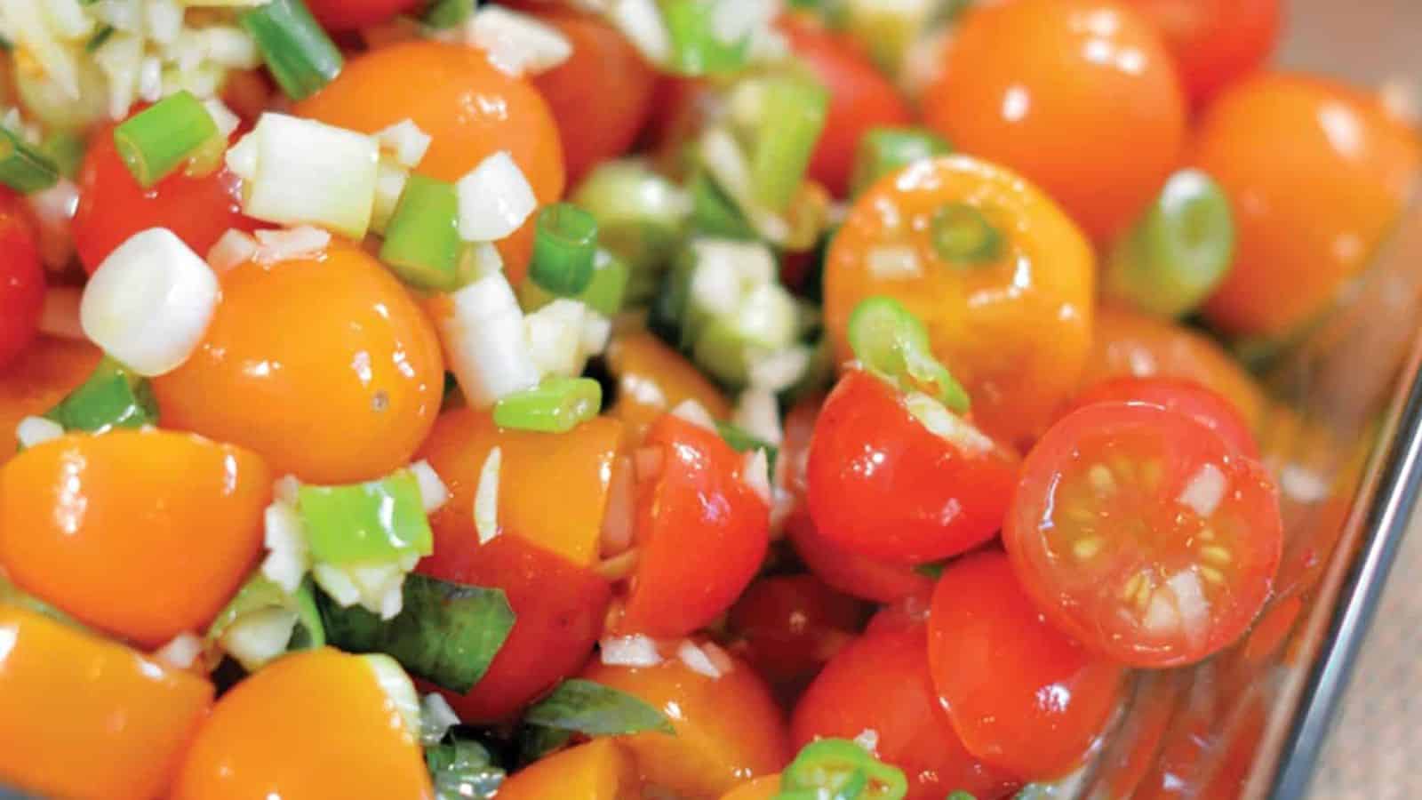 Winter Tomato Salad