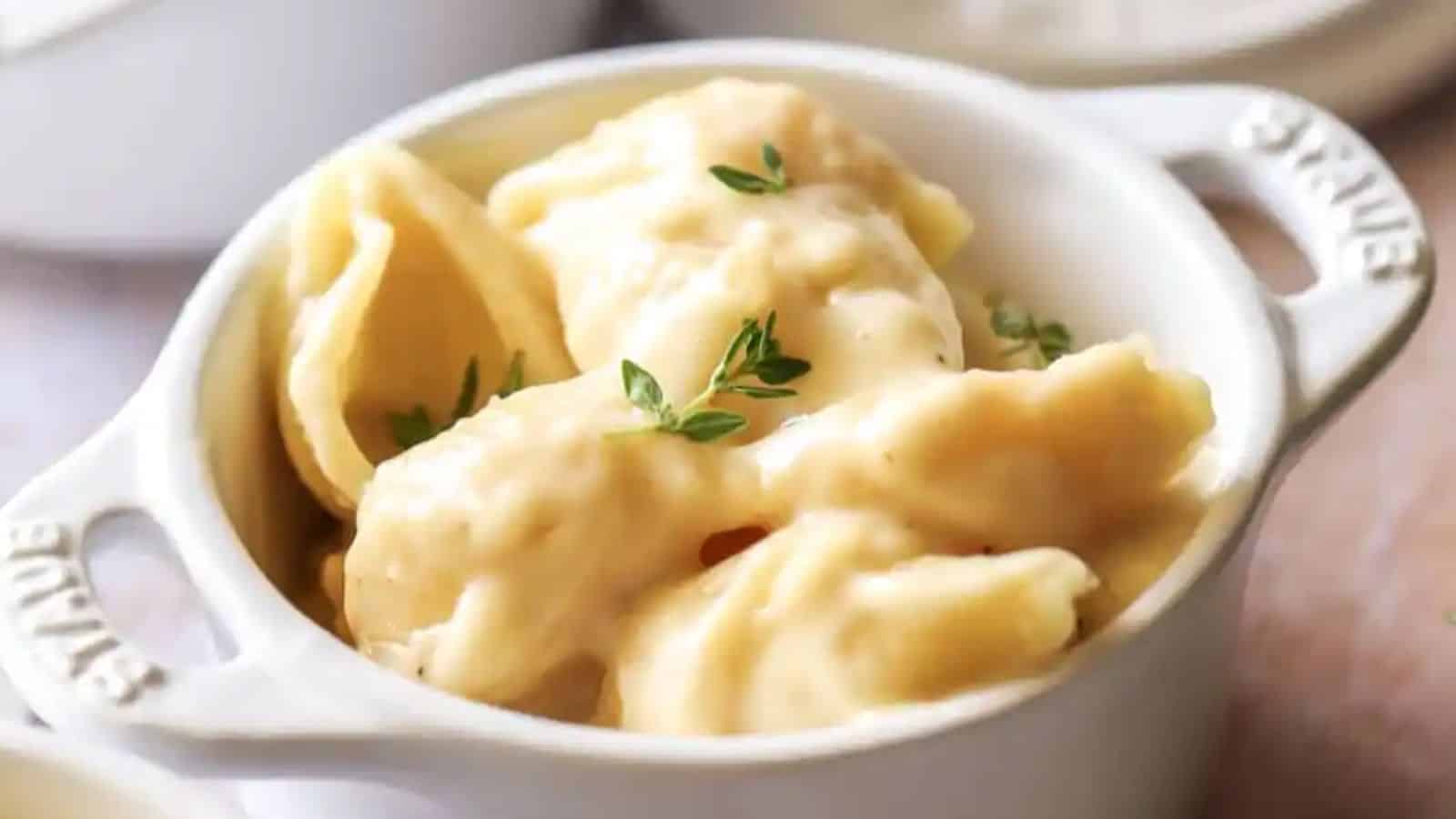 Panera's White Cheddar Mac and Cheese