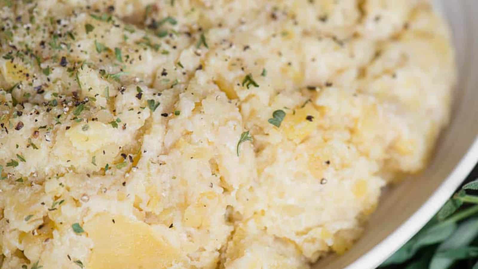 Cauliflower Mashed Potatoes