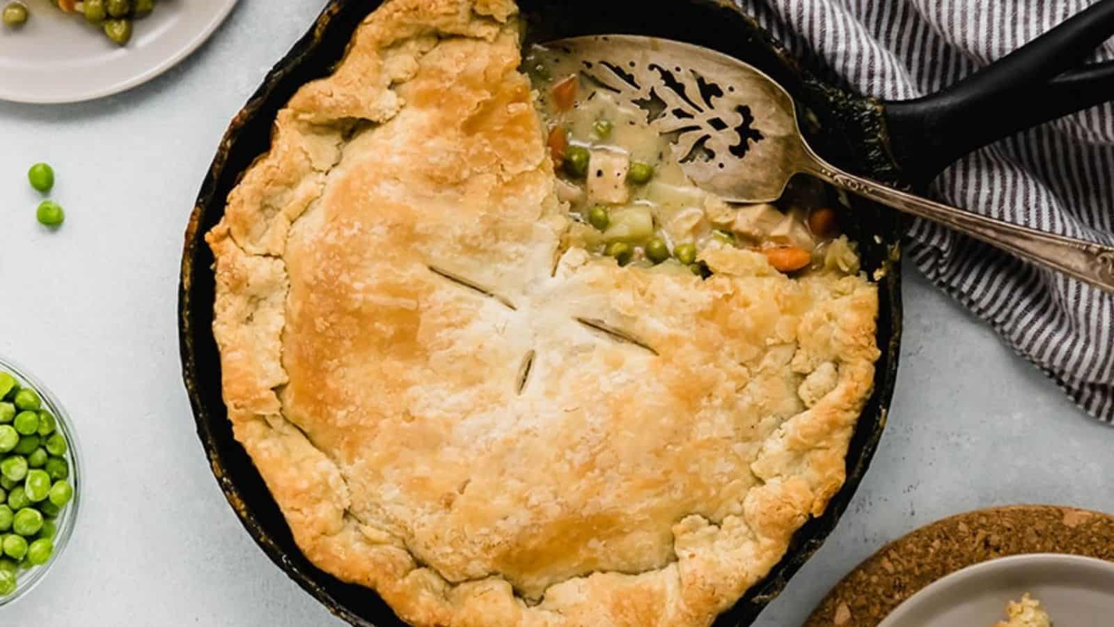 Skillet Chicken Pot Pie
