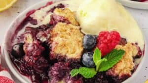 Mixed Berry Cobbler