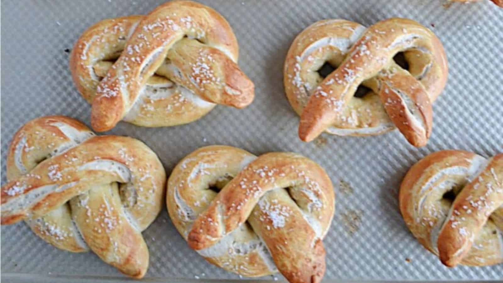 The Best Soft Sourdough Pretzels : Sourdough Sundays