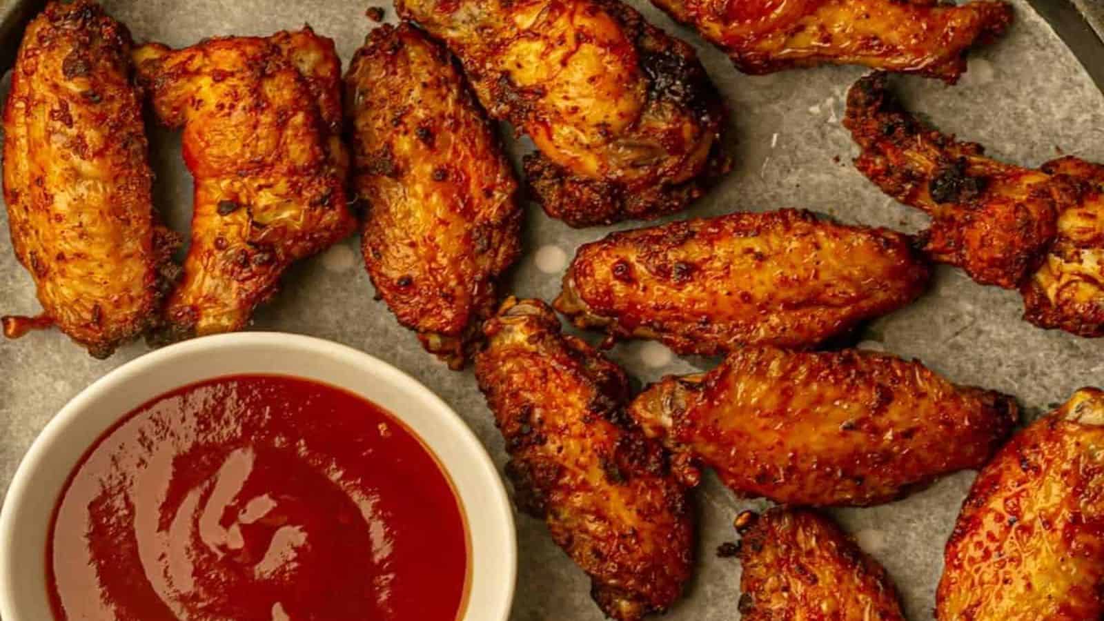 Air Fryer BBQ Chicken Wings
