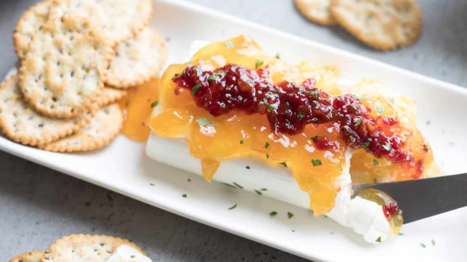 Sweet and Spicy Cream Cheese Dip