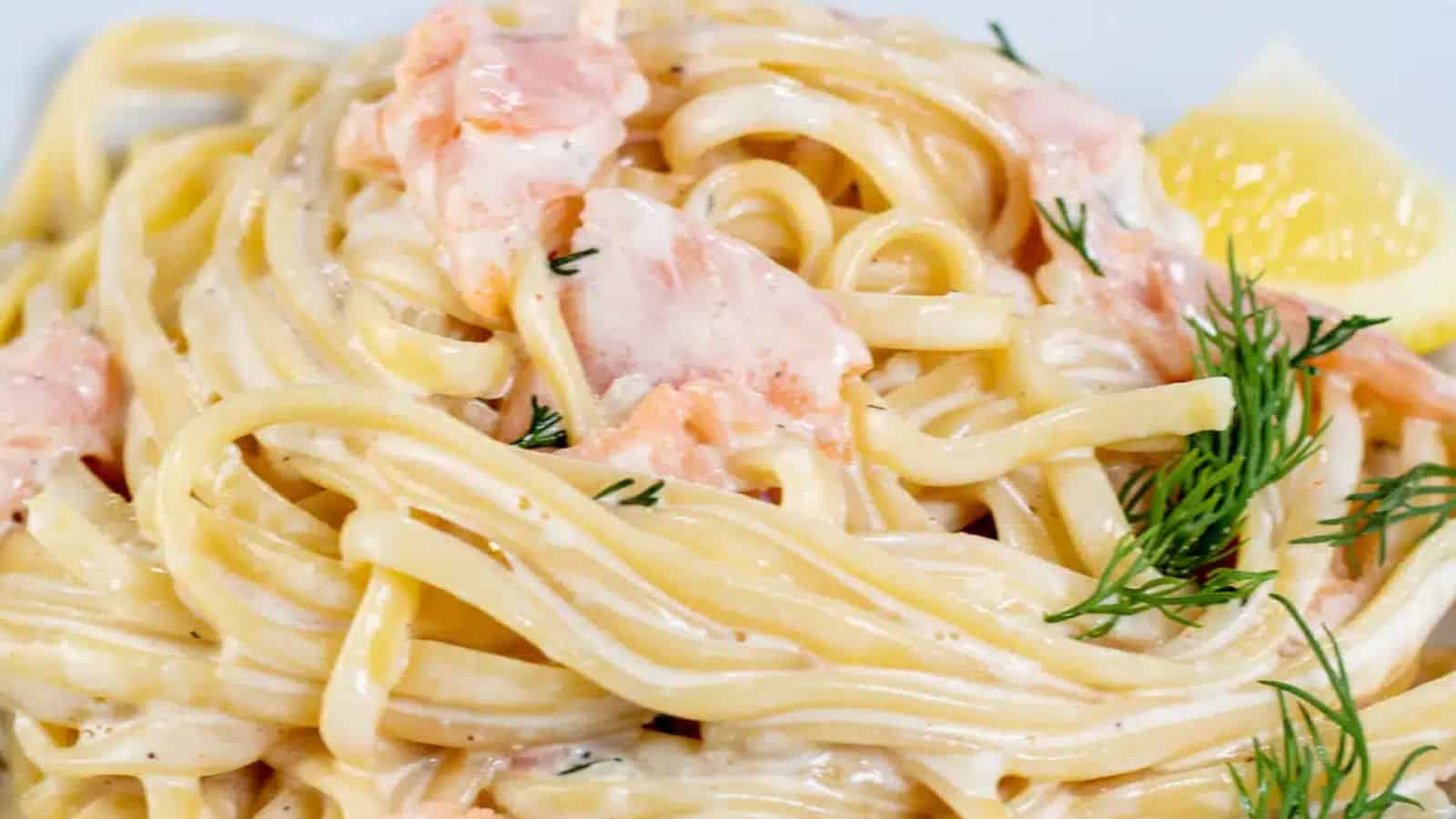 Creamy Smoked Salmon Pasta