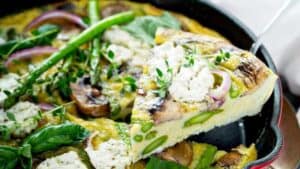 Easy Asparagus Frittata