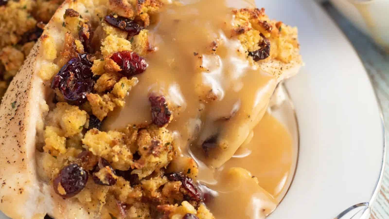 Stuffing Stuffed Chicken Breast