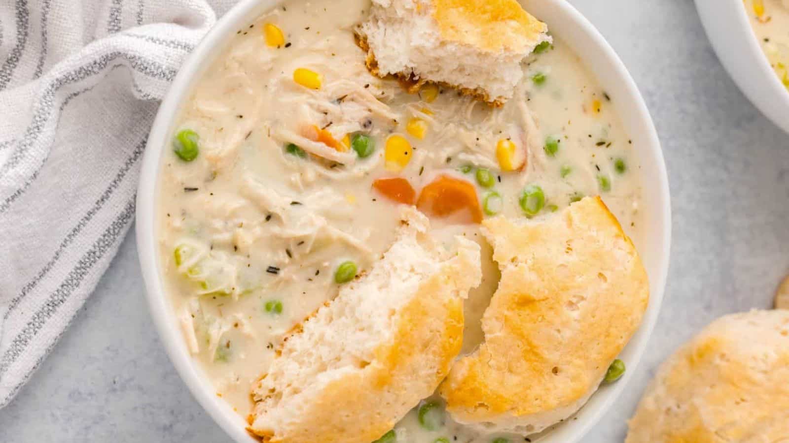 Chicken Pot Pie Soup