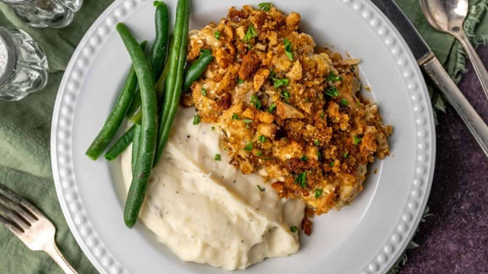 Crockpot Chicken and Stuffing