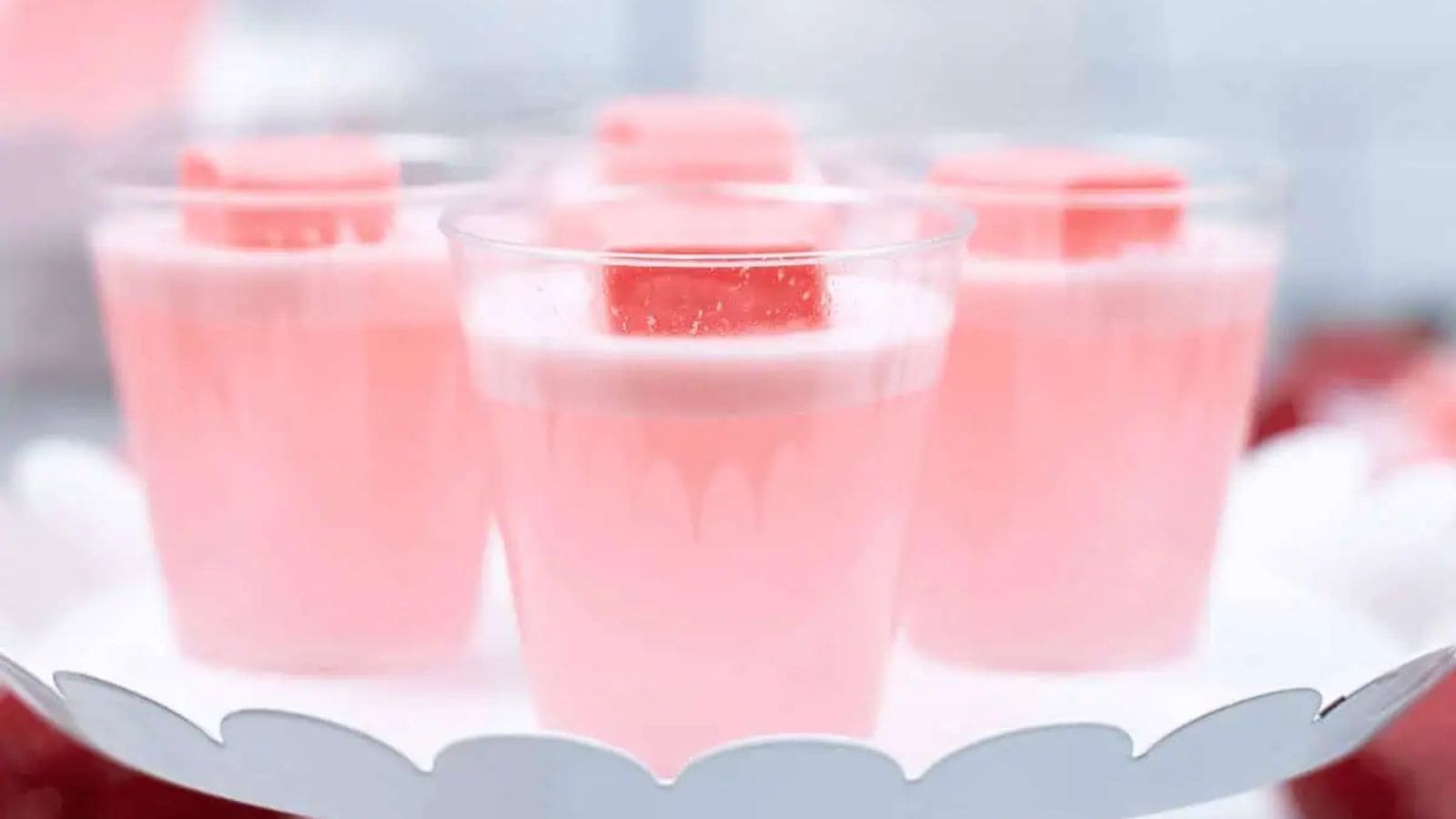 Strawberry Jello Shots