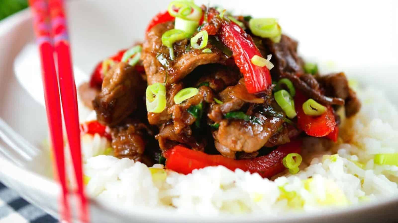 Thai Beef and Basil Stir Fry
