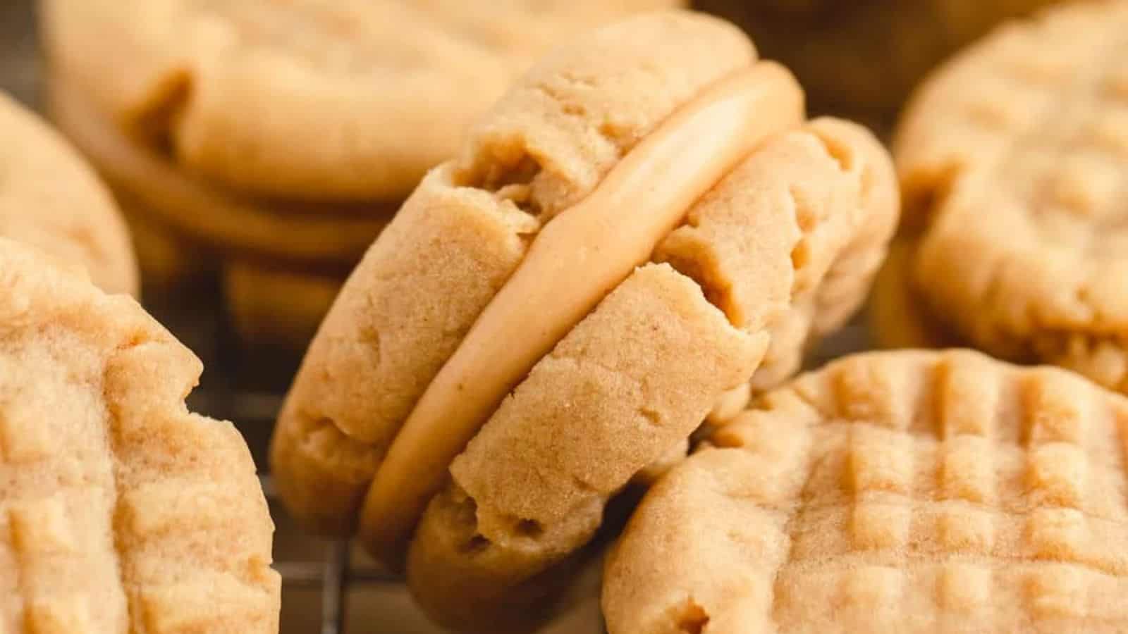 Peanut Butter Sandwich Cookies