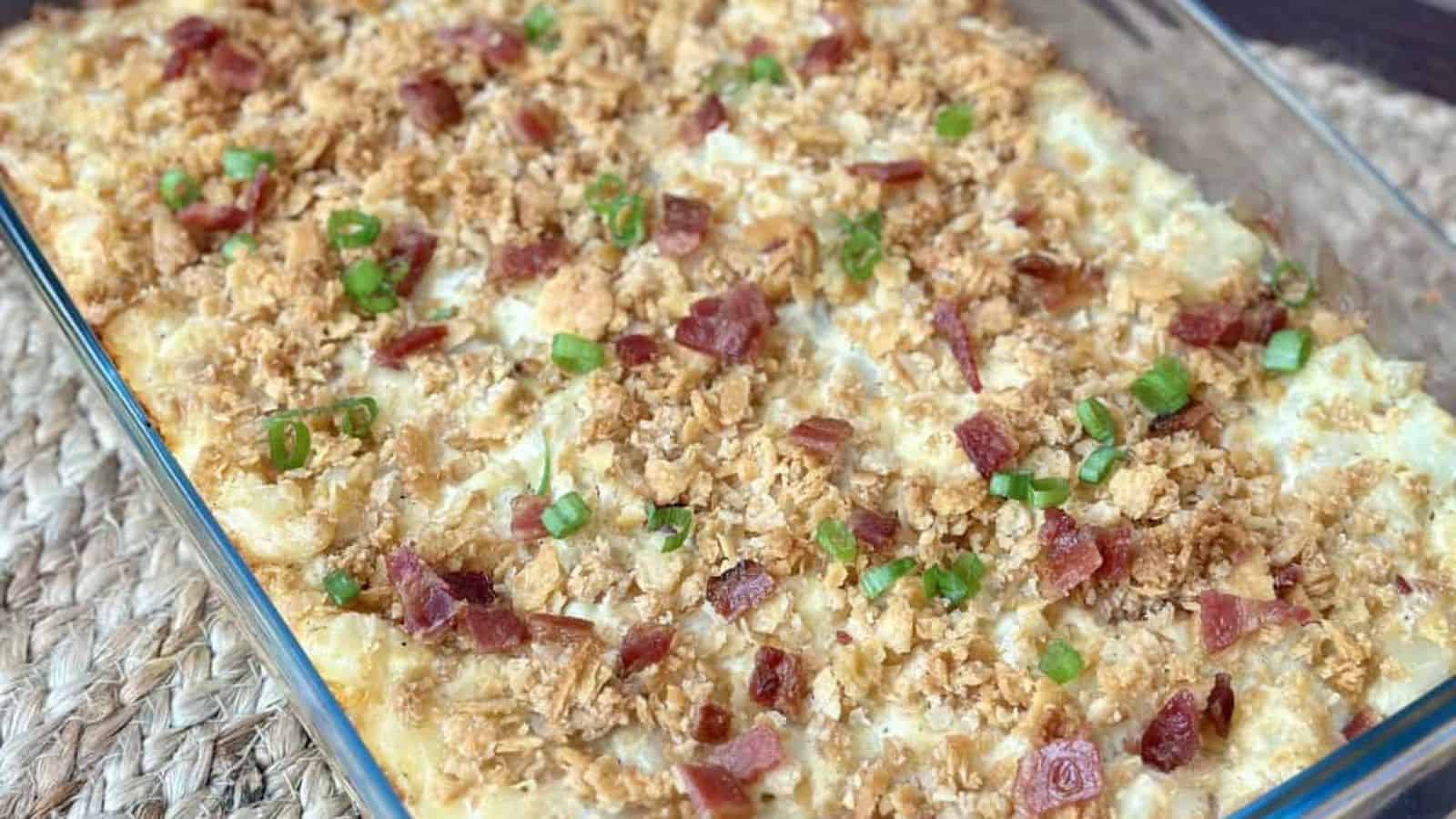 French Onion Hashbrown Casserole